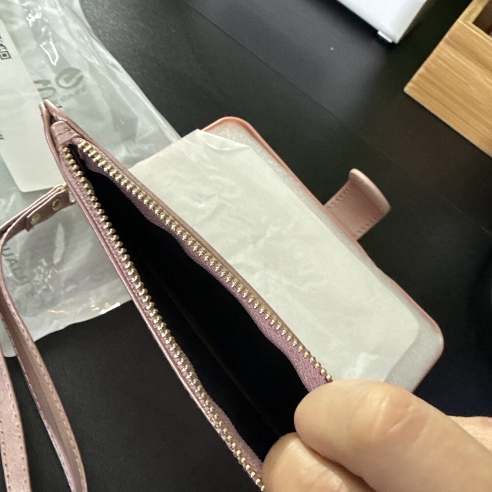 iPhone 16 Pro Max Case, Rose Gold W/wallet - Picture 4 of 6